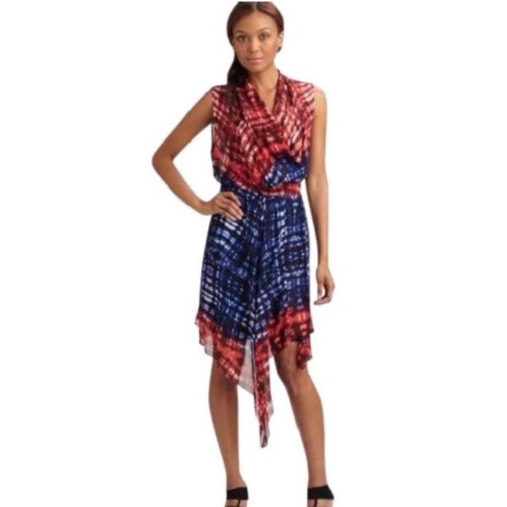 BCBG MaxAzaria Silk ISLA Dress